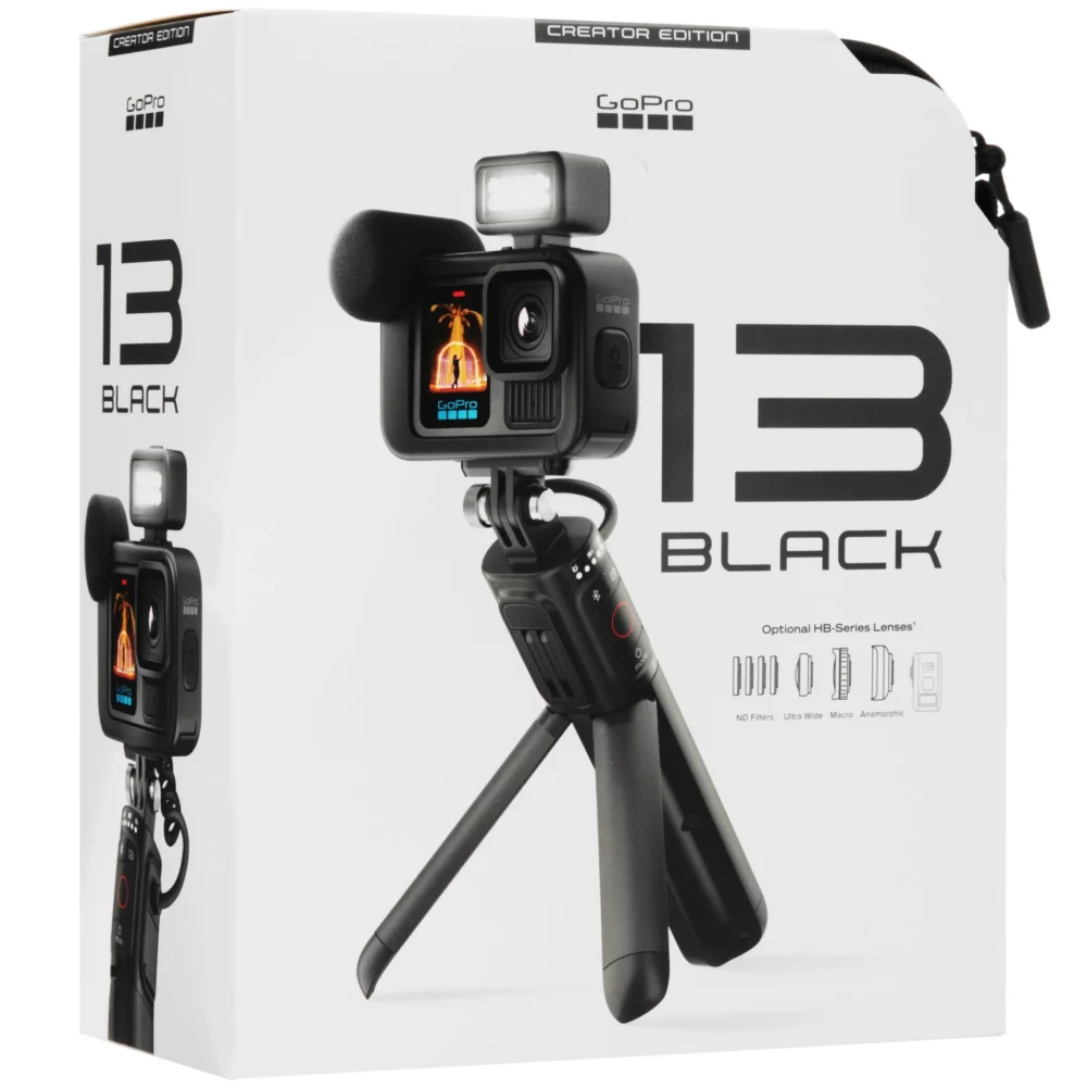 Экшн-камера GoPro HERO 13 Black Creator Edition черный
