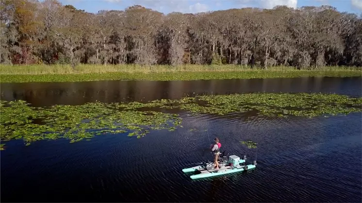 Blue Sky Boatworks 360 Angler Педальный катамаран для рыбалки Blue Sky Boatworks 360 Angler