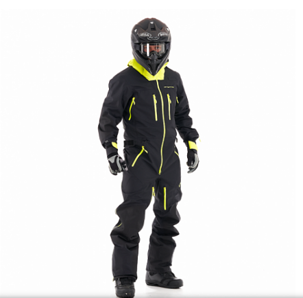 Комбинезон SuperLight 3L MAN Black-Yellow Fluo