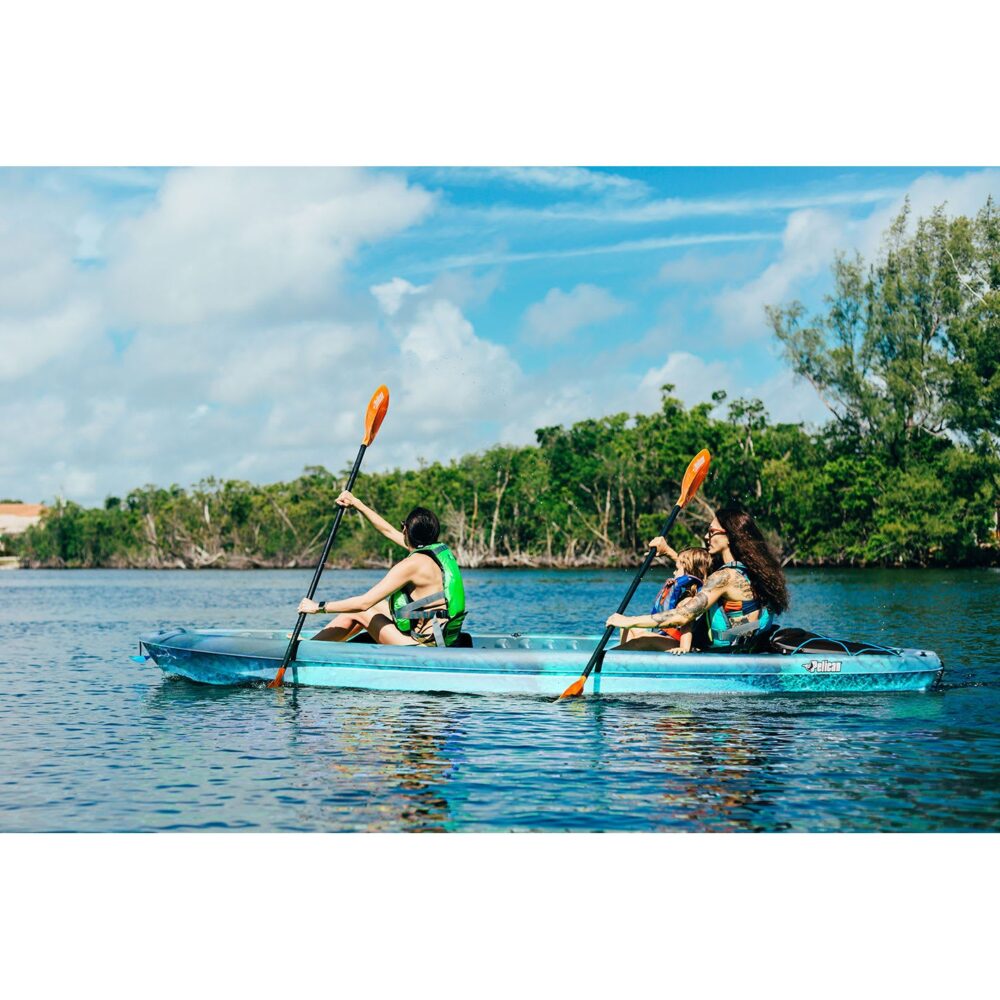 Туристический двухместный каяк Pelican Rivergorge 130XP Tandem