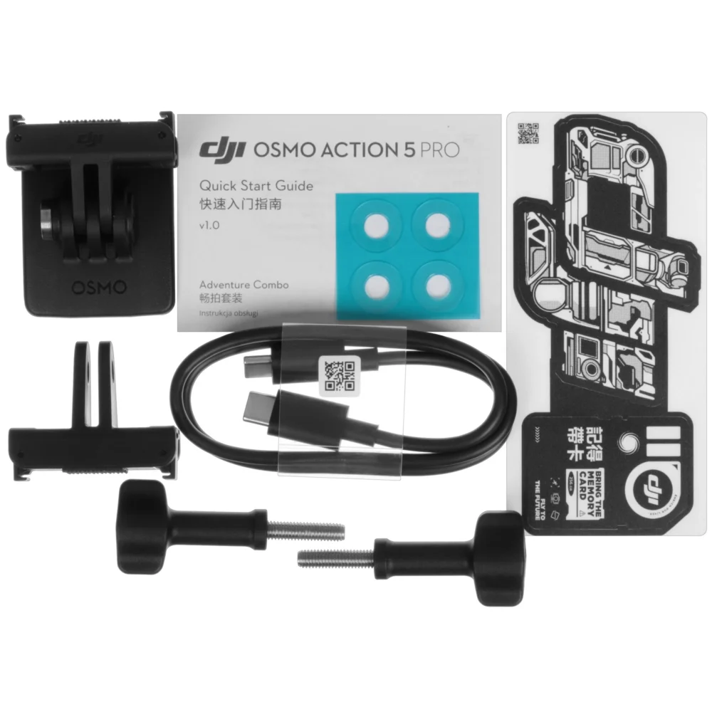 Экшн-камера DJI Osmo Action 5 PRO ADVENTURE COMBO черный