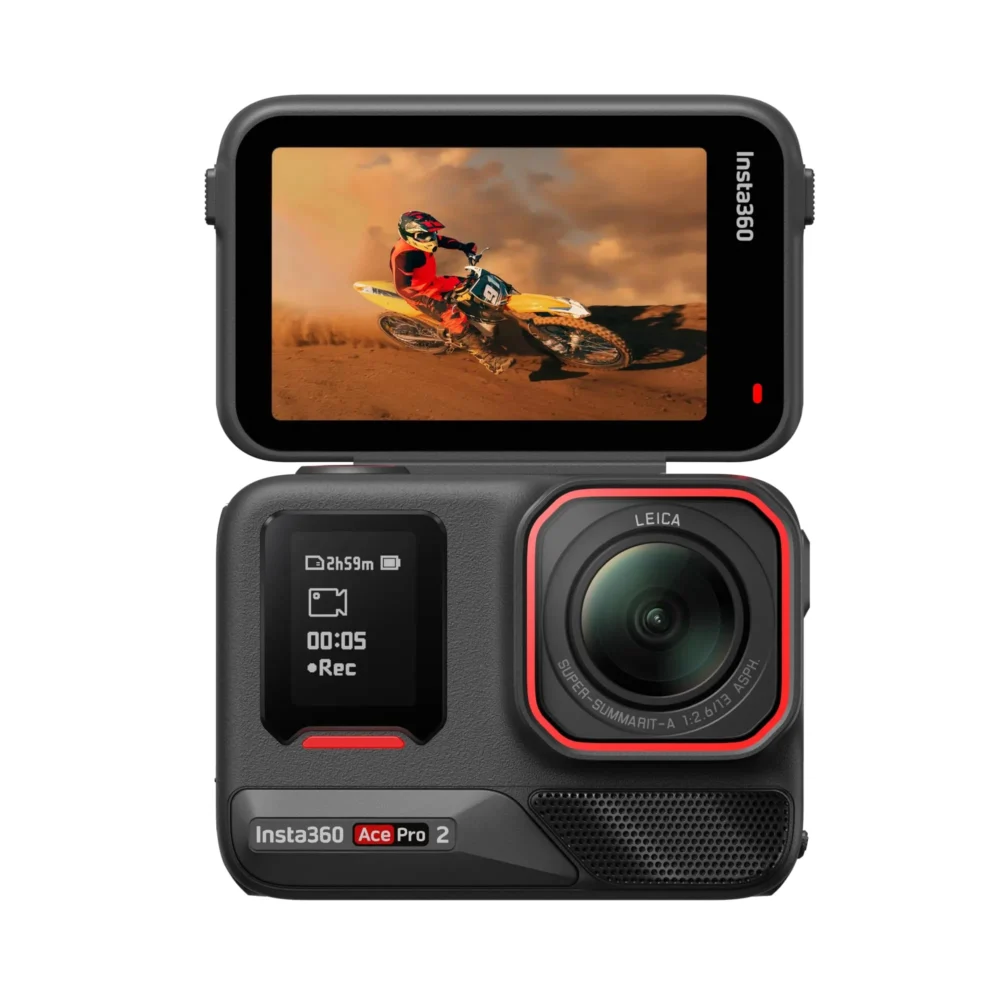 Экшн-камера Insta360 Ace Pro 2 Dual Battery Creator Bundle черный
