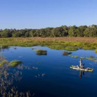 Blue Sky Boatworks 360 Angler Педальный катамаран для рыбалки Blue Sky Boatworks 360 Angler