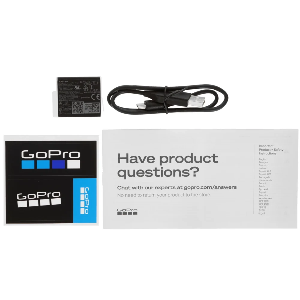 GoPro HERO12 Black Экшн-камера GoPro HERO12 Black Edition черный