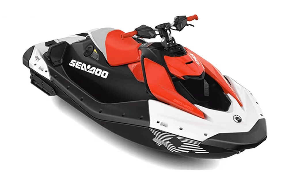 Гидроцикл BRP SPARK 1UP TRIXX Red - white