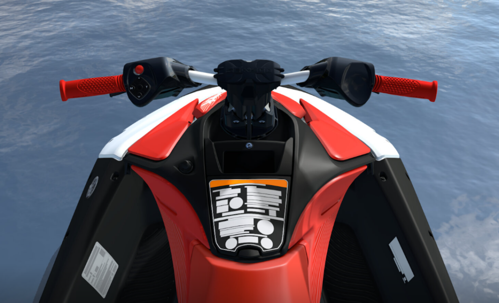 Гидроцикл BRP SPARK 1UP TRIXX Red - white
