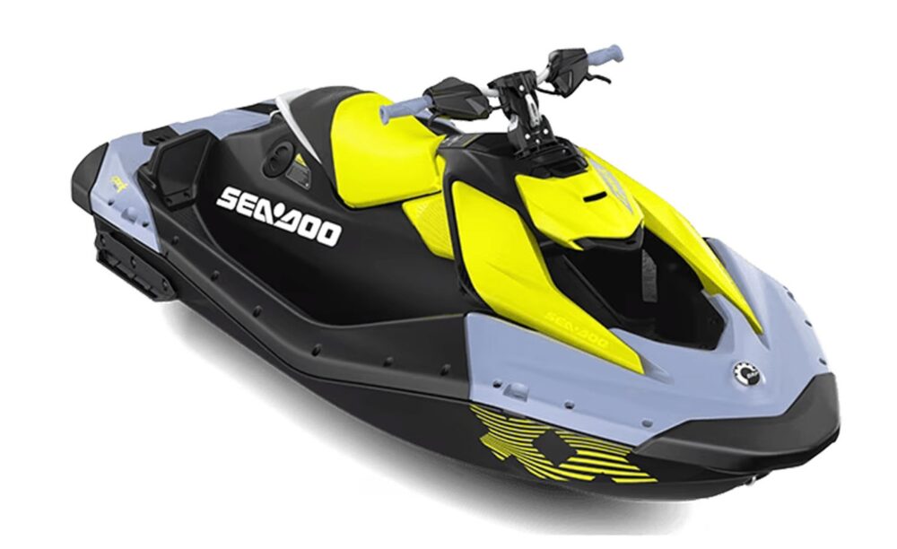 Гидроцикл BRP SPARK 1UP TRIXX Yellow-blue