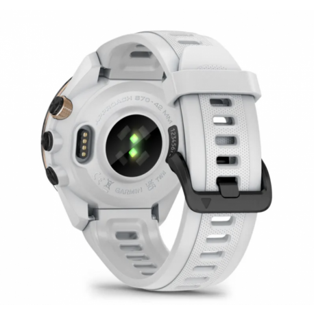 Часы для гольфа Garmin Approach S70 белые