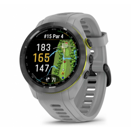 Часы для гольфа Garmin Approach S70 серые