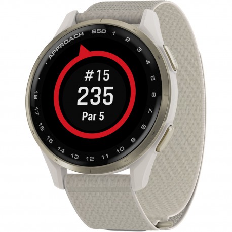 Часы Garmin Approach S50 бежевые
